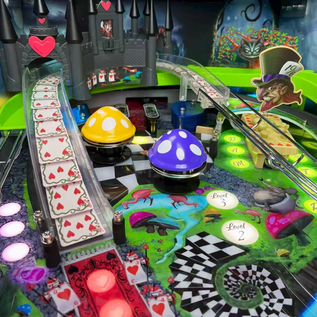 Queen of Hearts castle playfield